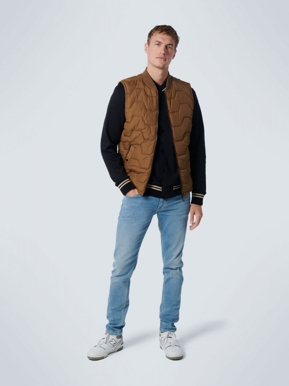 Bodywarmer Kap Gevoerd | Aarde