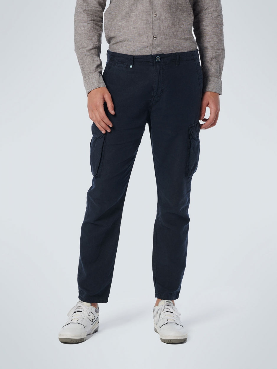 Broek Cargo Met Linnen Geverfd | Night
