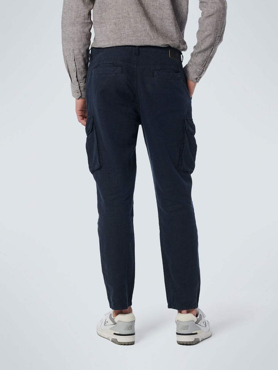 Broek Cargo Met Linnen Geverfd | Night