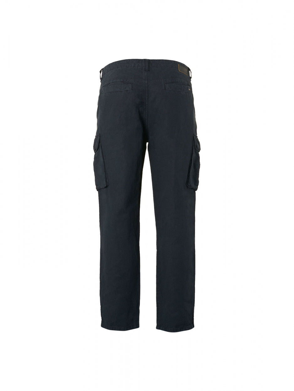 Broek Cargo Met Linnen Geverfd | Night