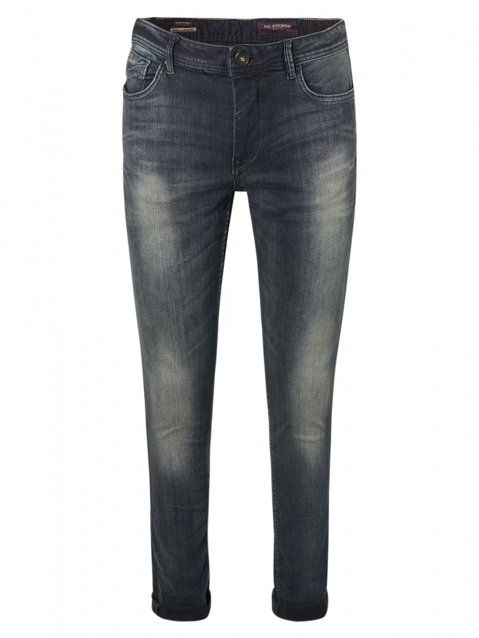 711 Slim Fit | Stretch | Grijze denim | Length 32