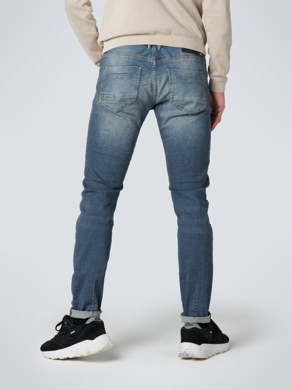 Denim, comfort slim 712, stone used denim stretch | Length 36