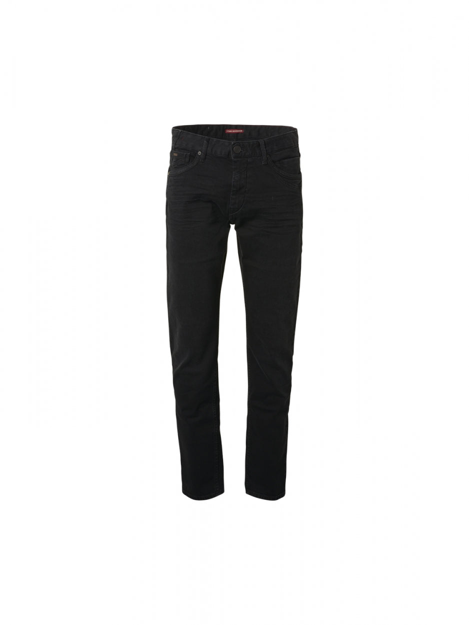 Denim, Tapered 712, Zwart, Stretch | Black Denim