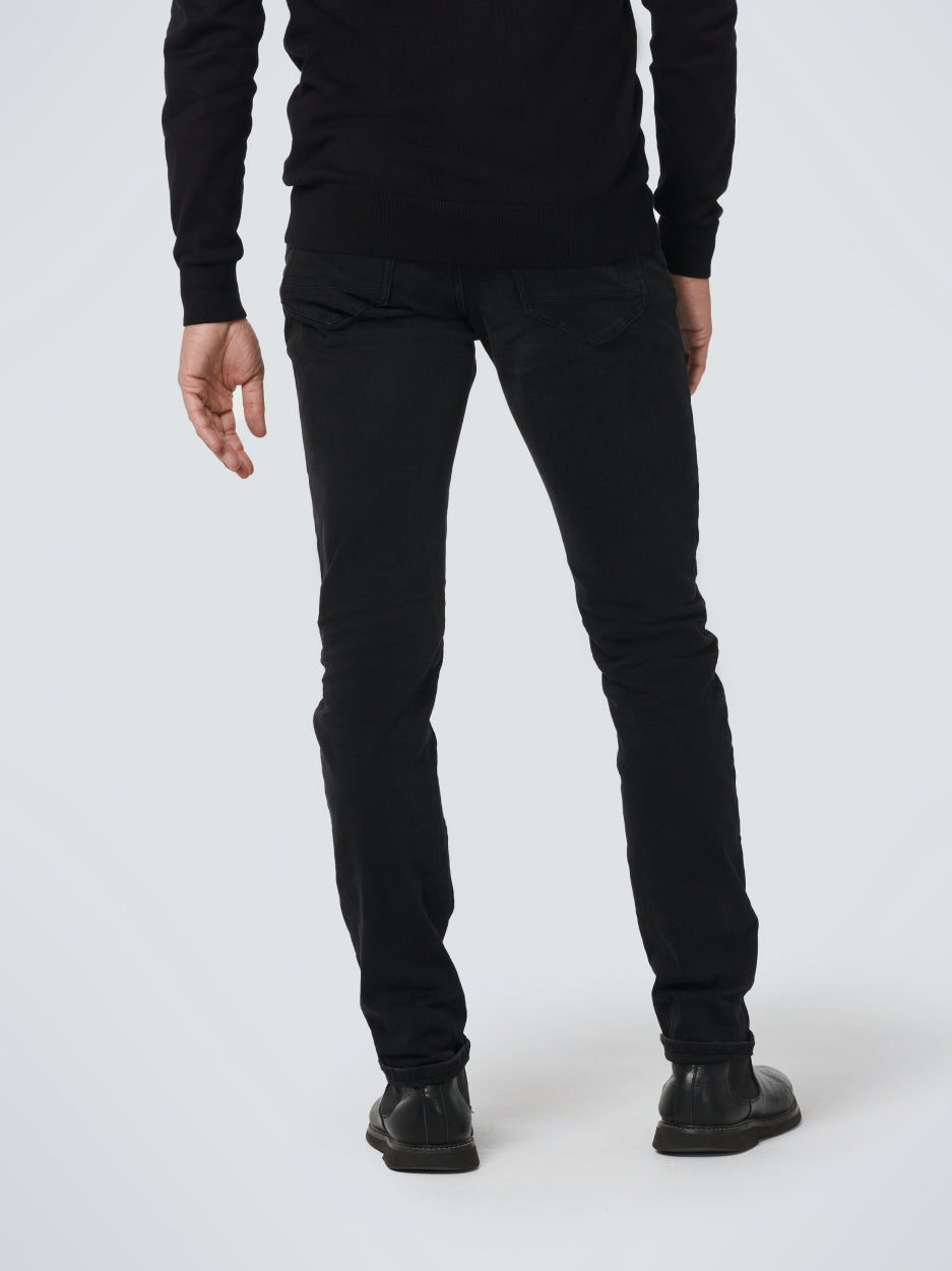 Denim, comfort slim 712, black denim stretch | Lengte 36