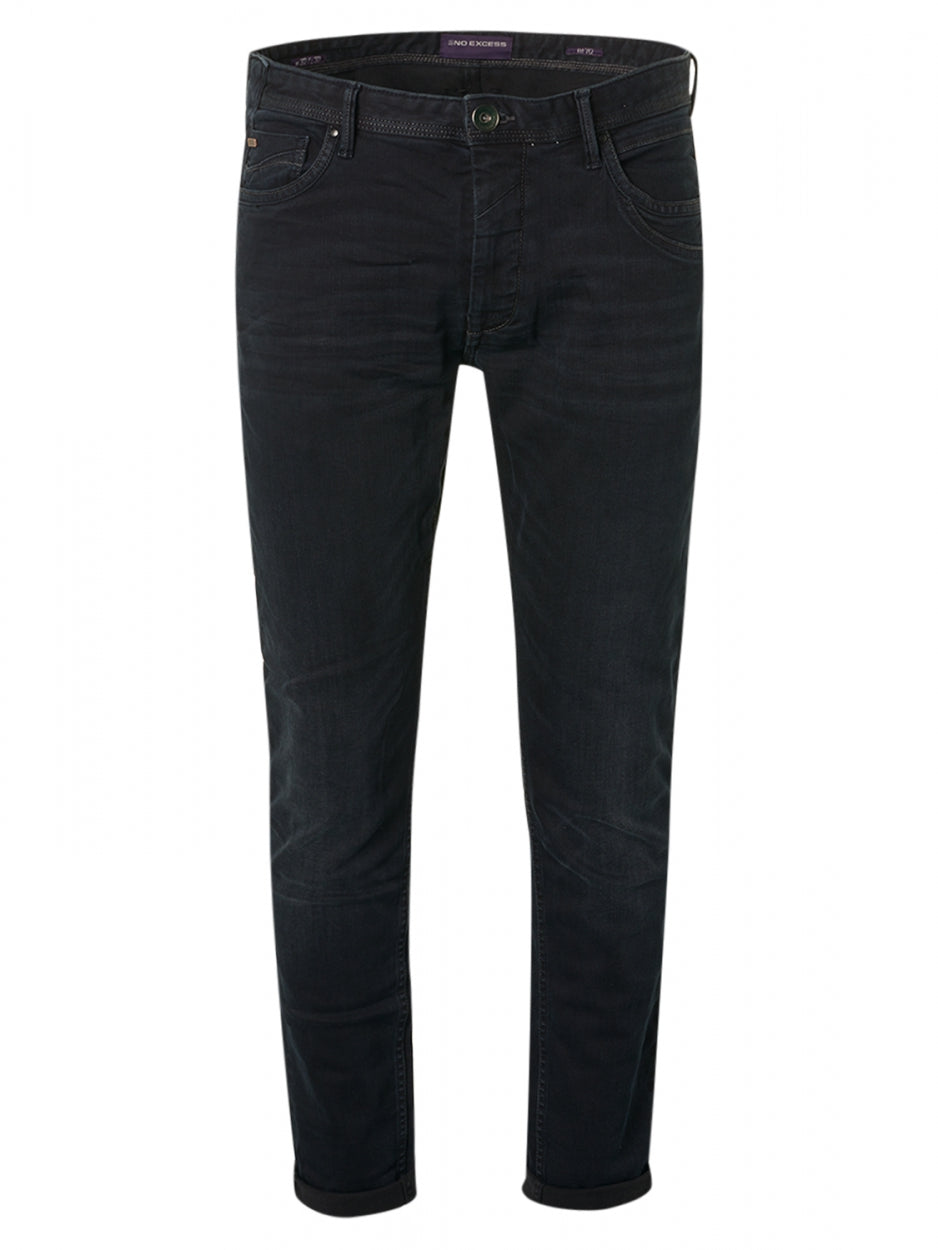 Denim, comfort slim 712, dark denim stretch | Lengte 32
