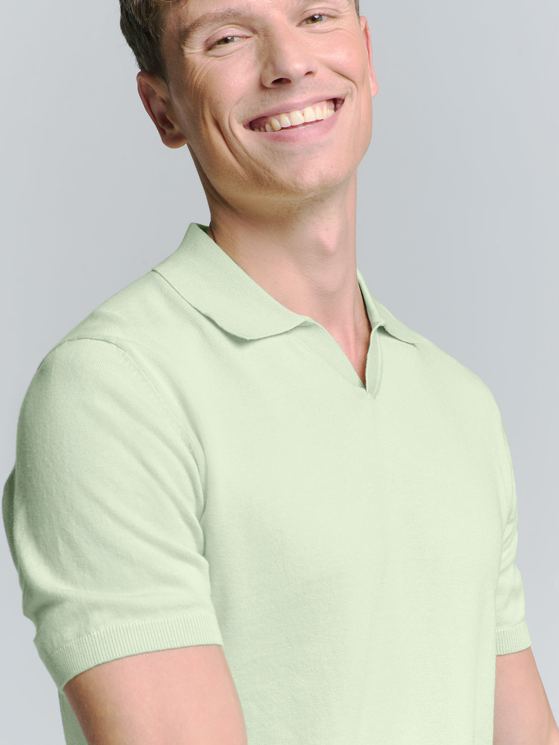 Short sleeve polo | Mint