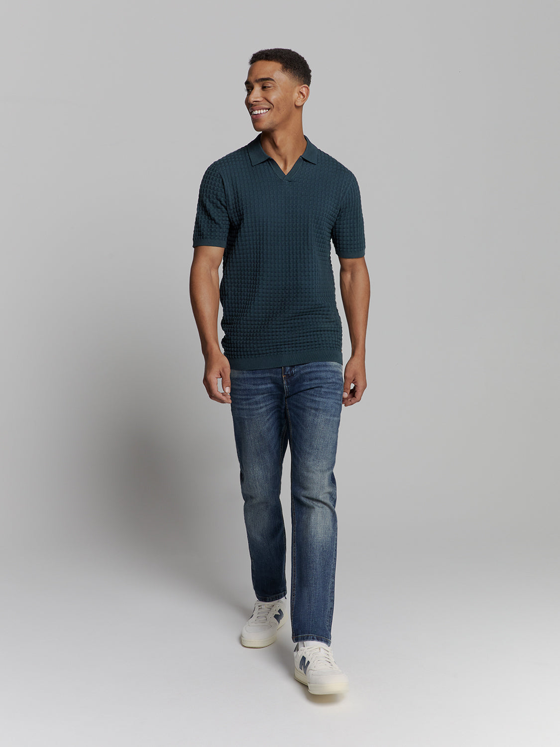 Short sleeve polo | Night