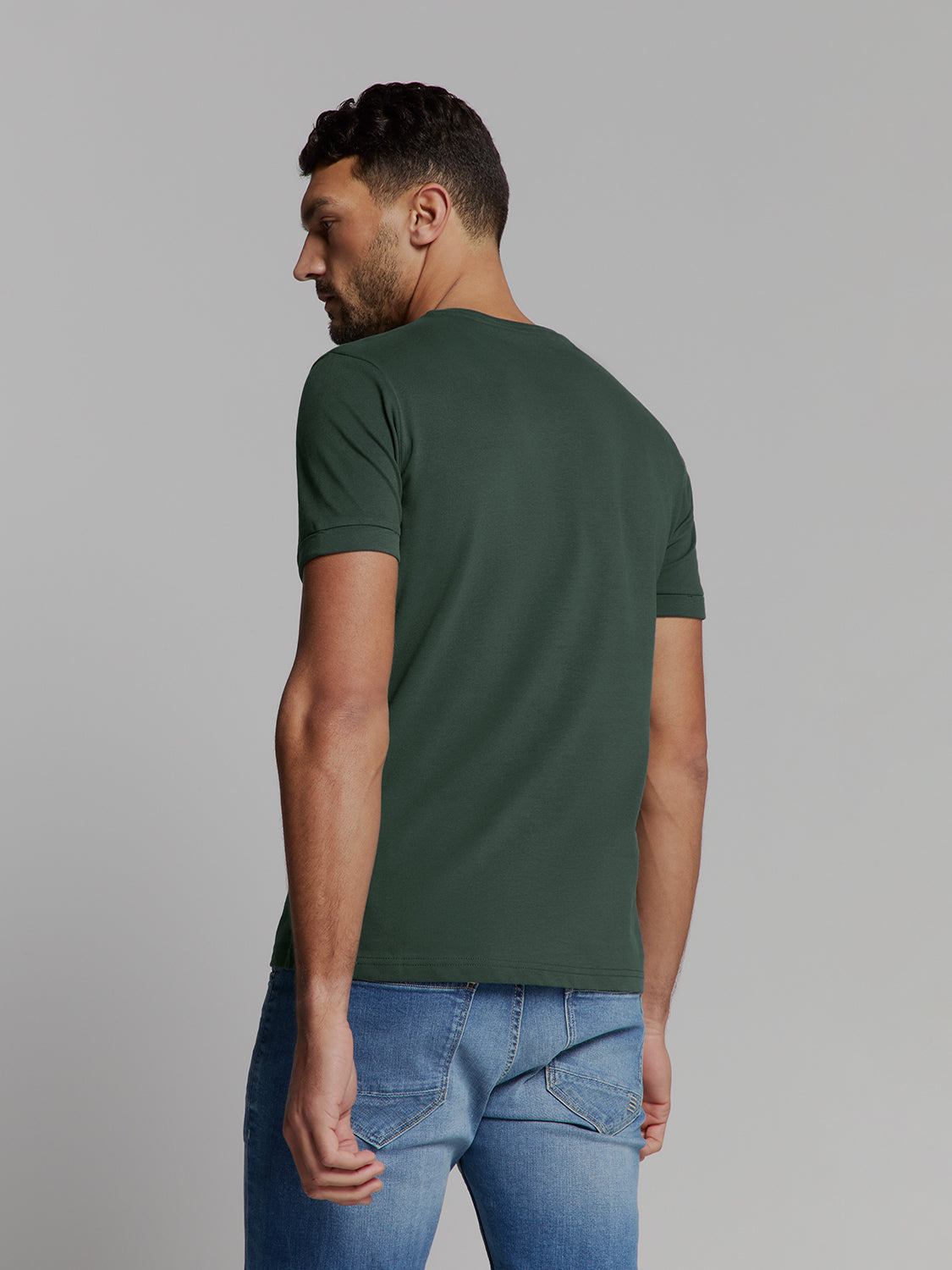 Crewneck T-Shirt | Dark Steel
