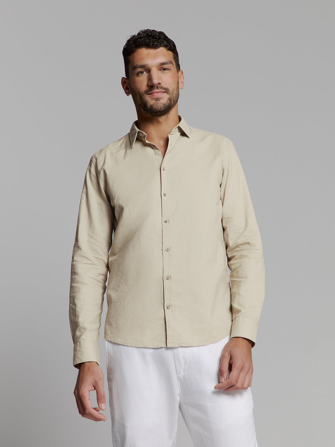 linen shirt | Light Desert