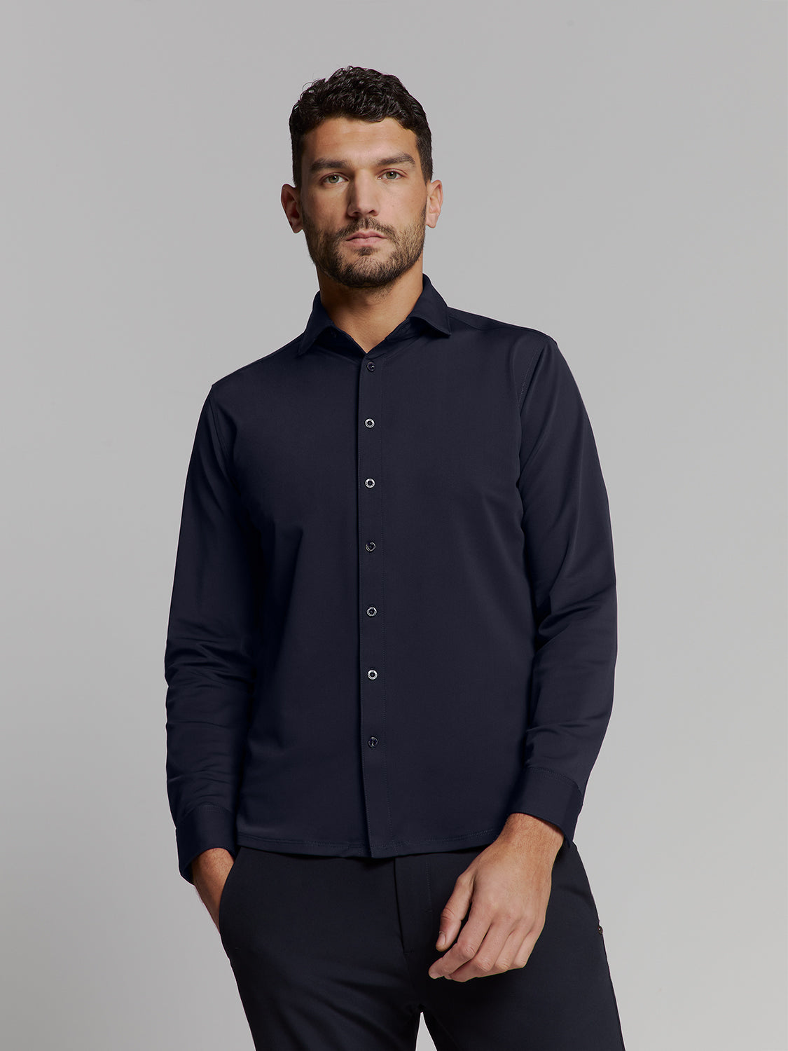 Jersey travel shirt | Night