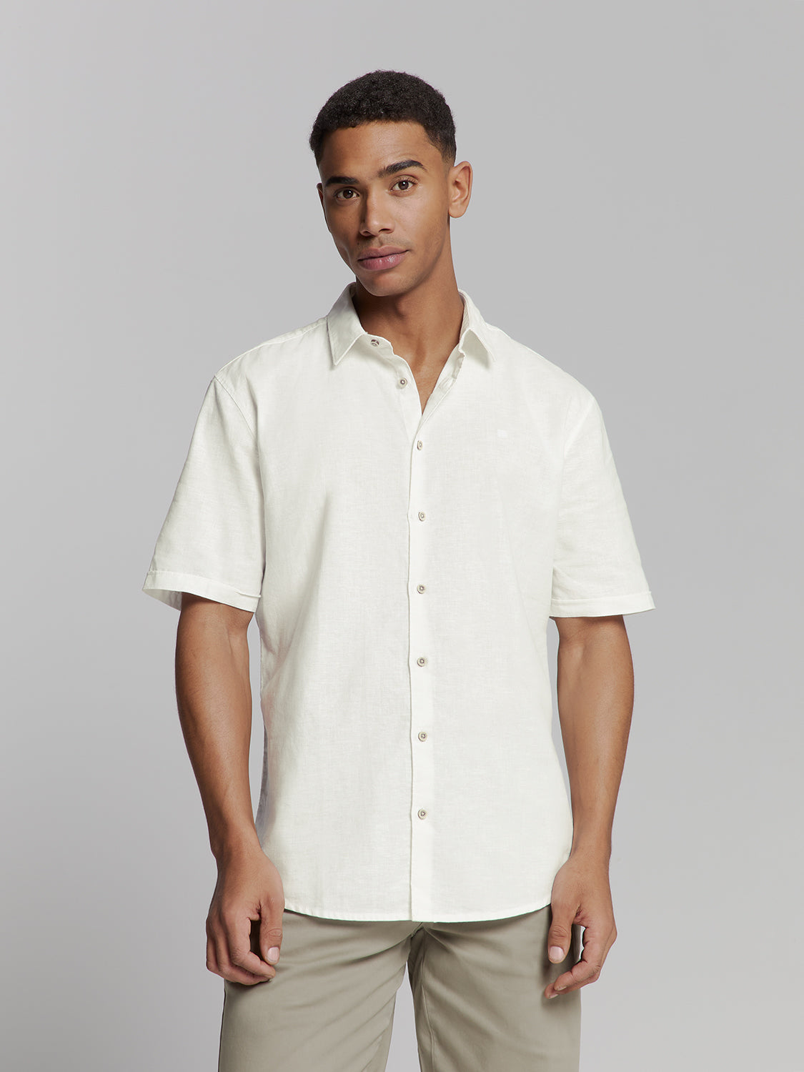 Linen shirt | White
