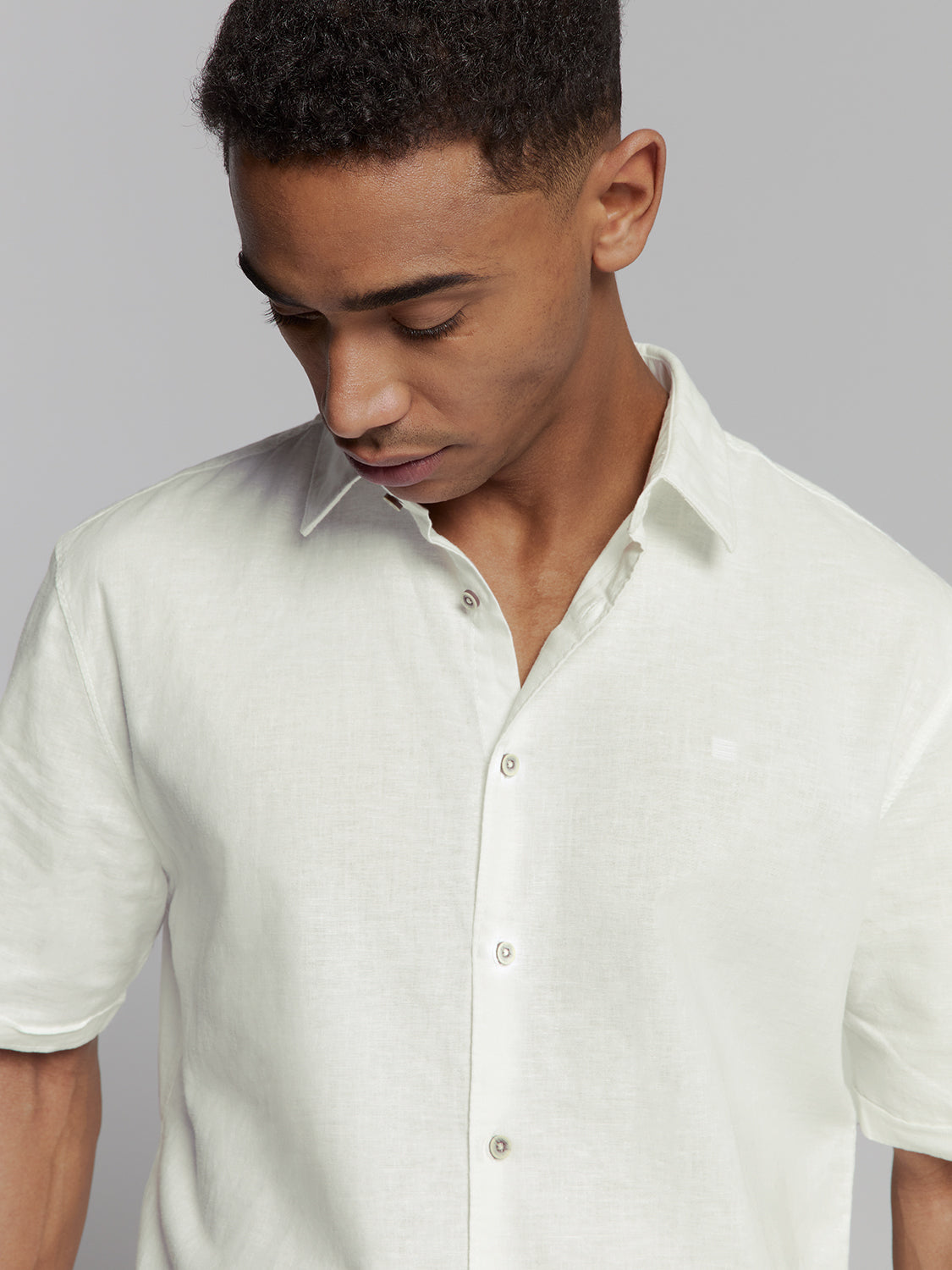 Linen shirt | White