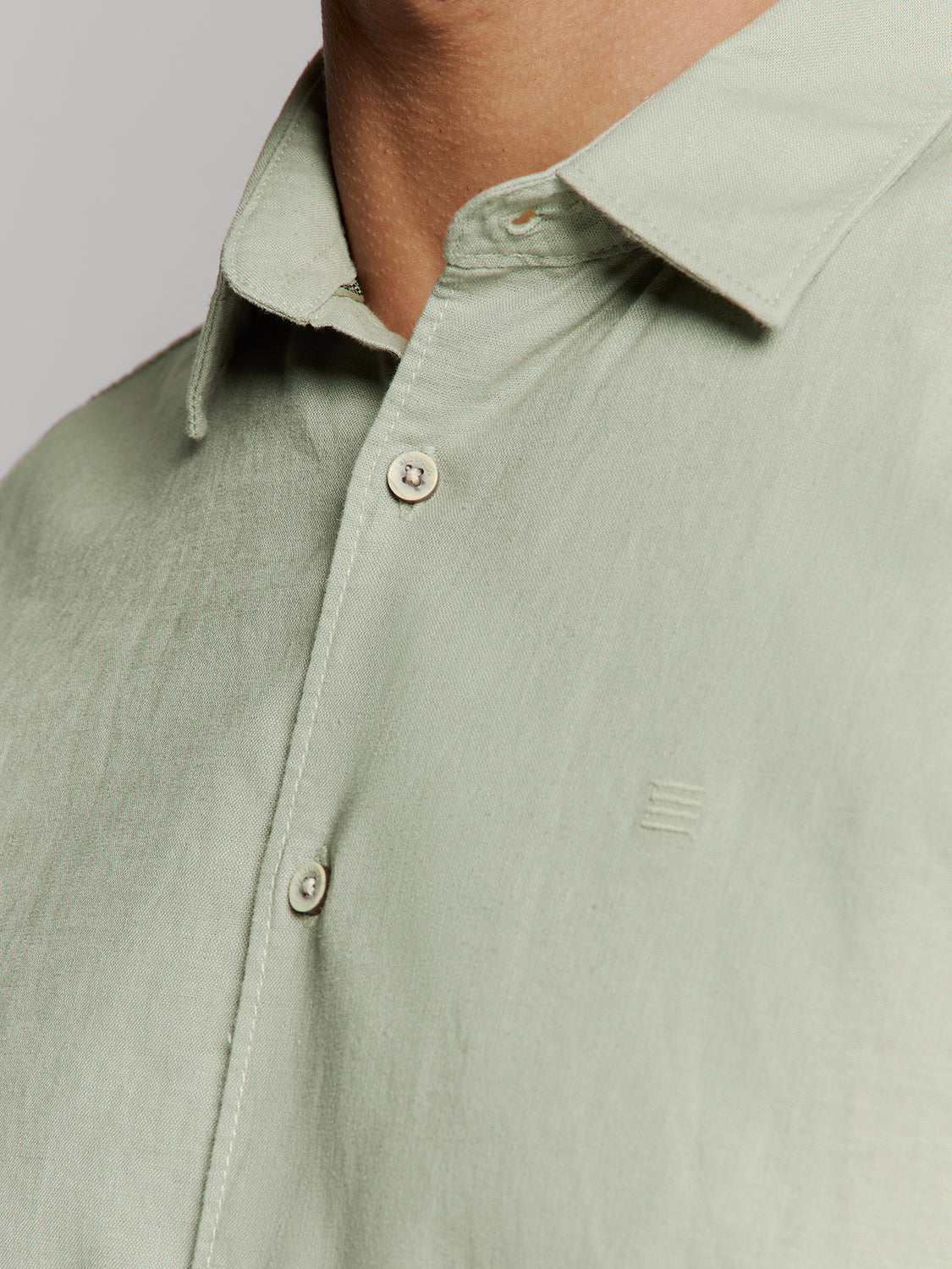 Linen shirt | Light Army