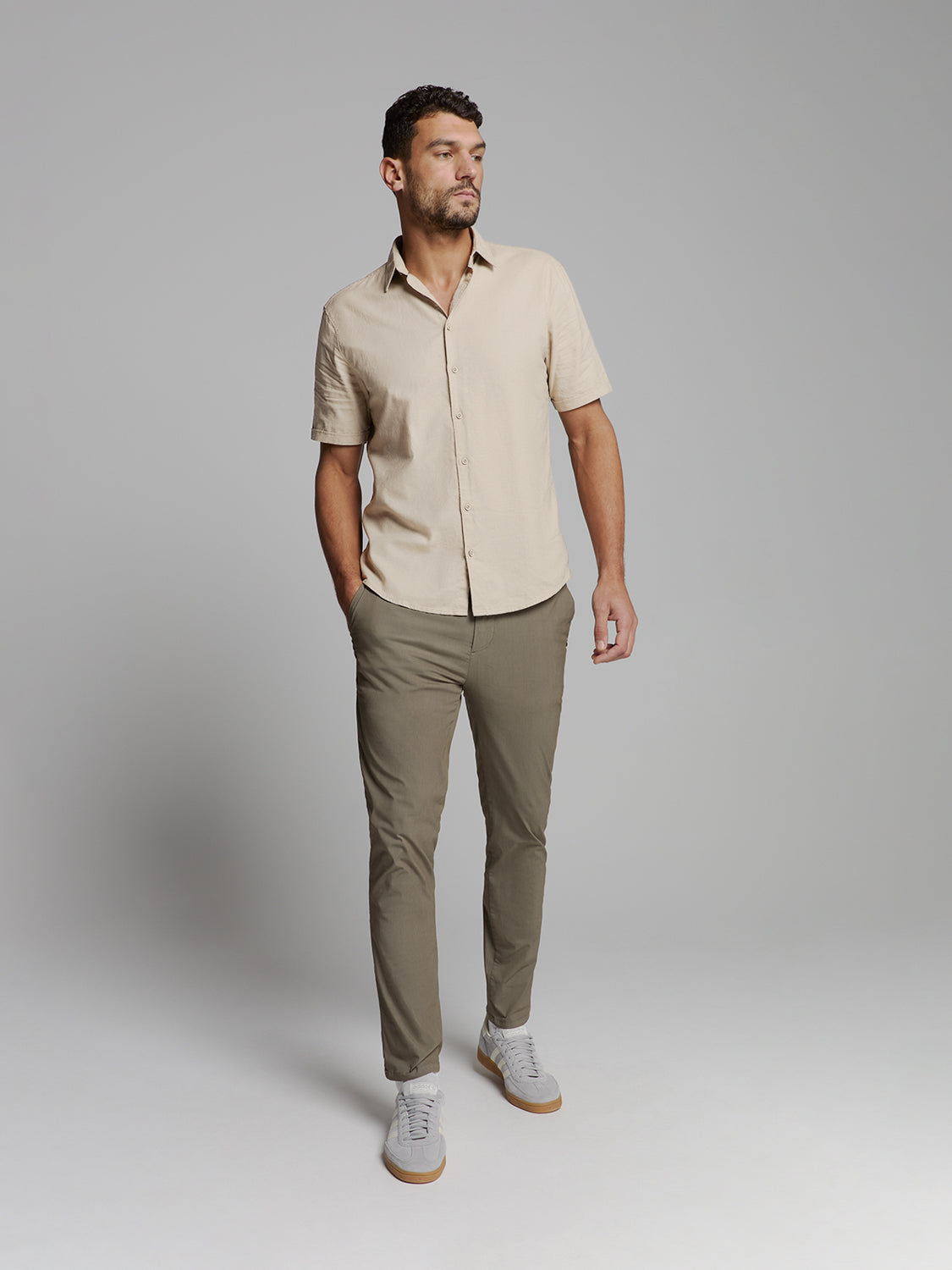Linen shirt | Light Desert