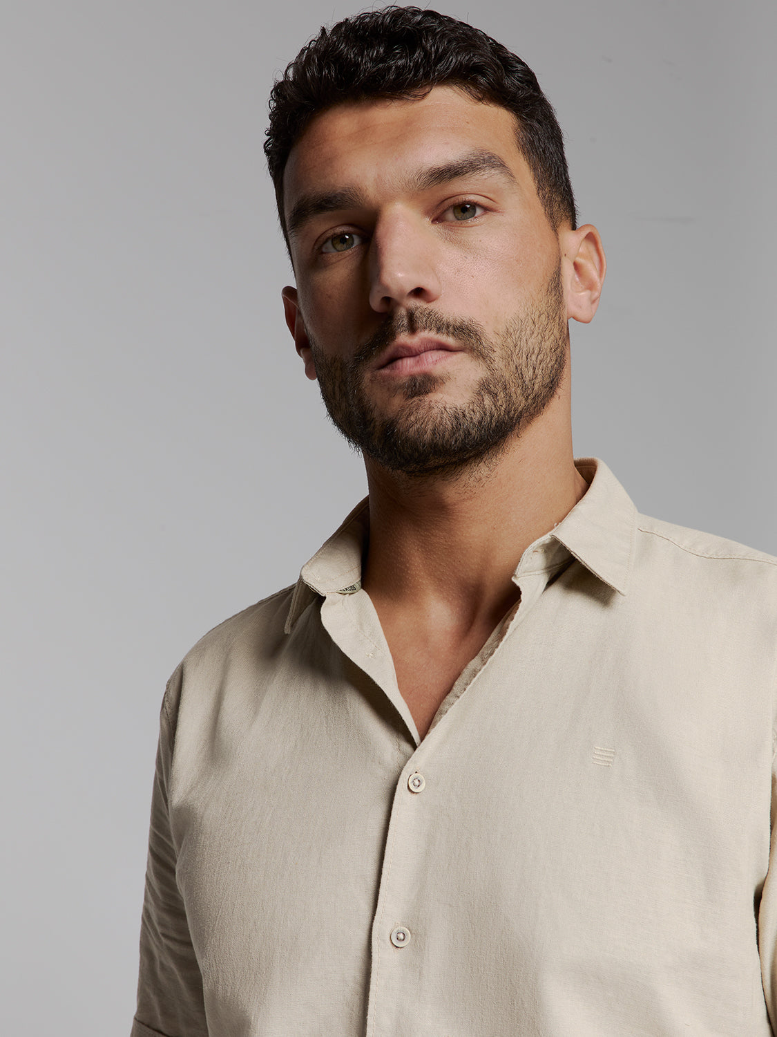 Linen shirt | Light Desert