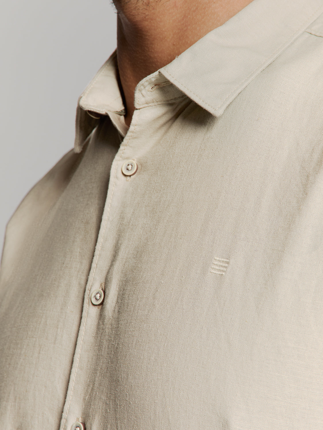 Linen shirt | Light Desert