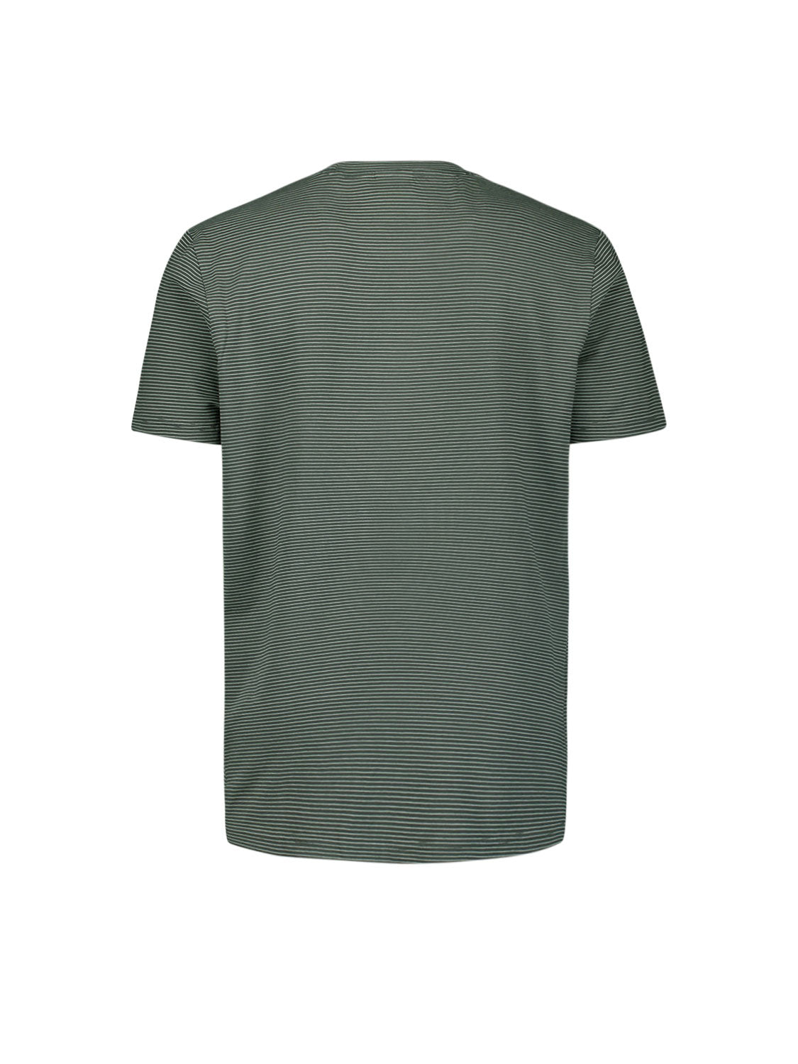 Striped crewneck T-shirt | Dark Steel