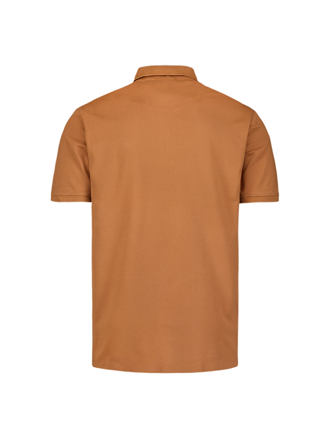Pique poloshirt | Caramel