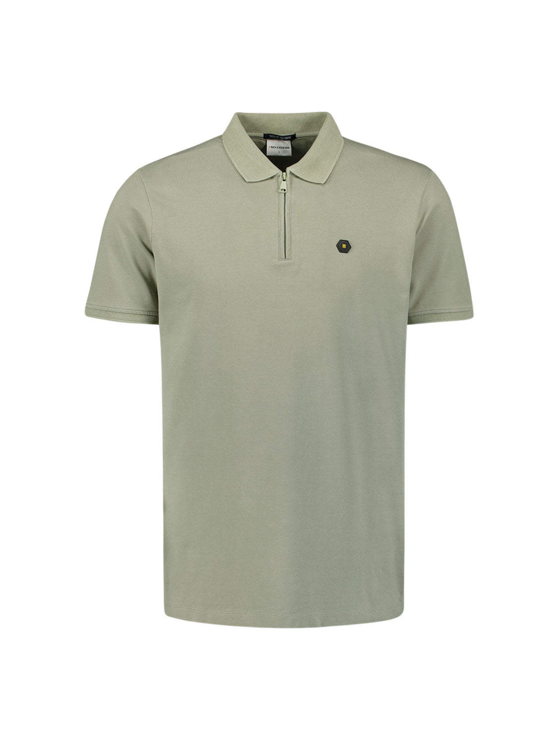 Pique poloshirt | Smoke