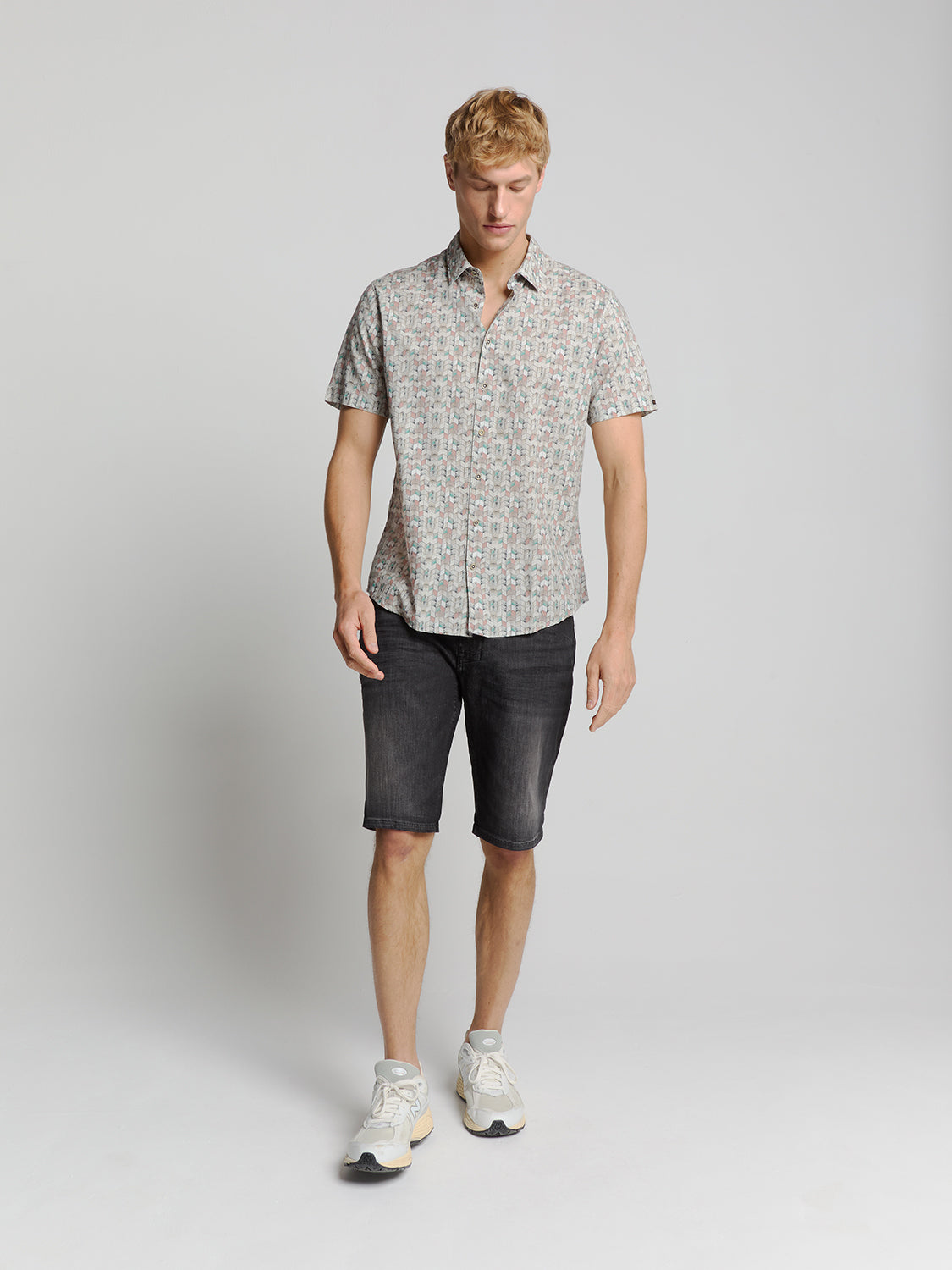 Printed shirt | Sand