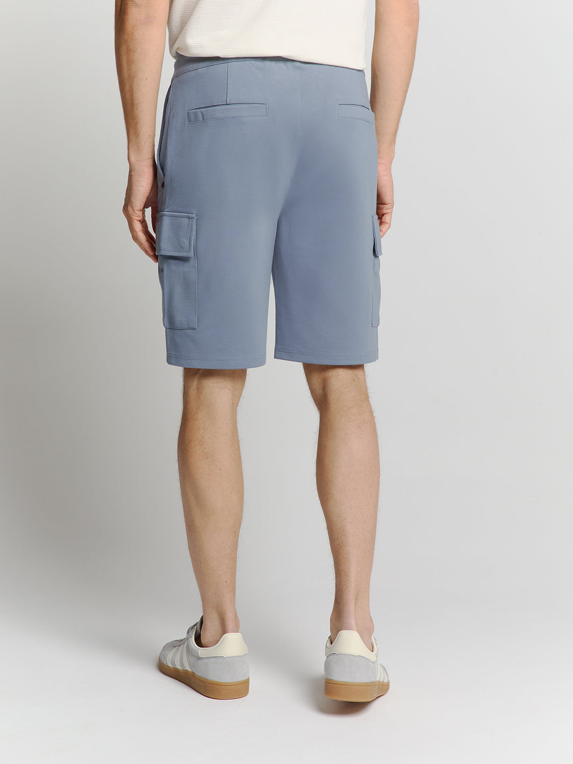 Jersey short | Washed Blue