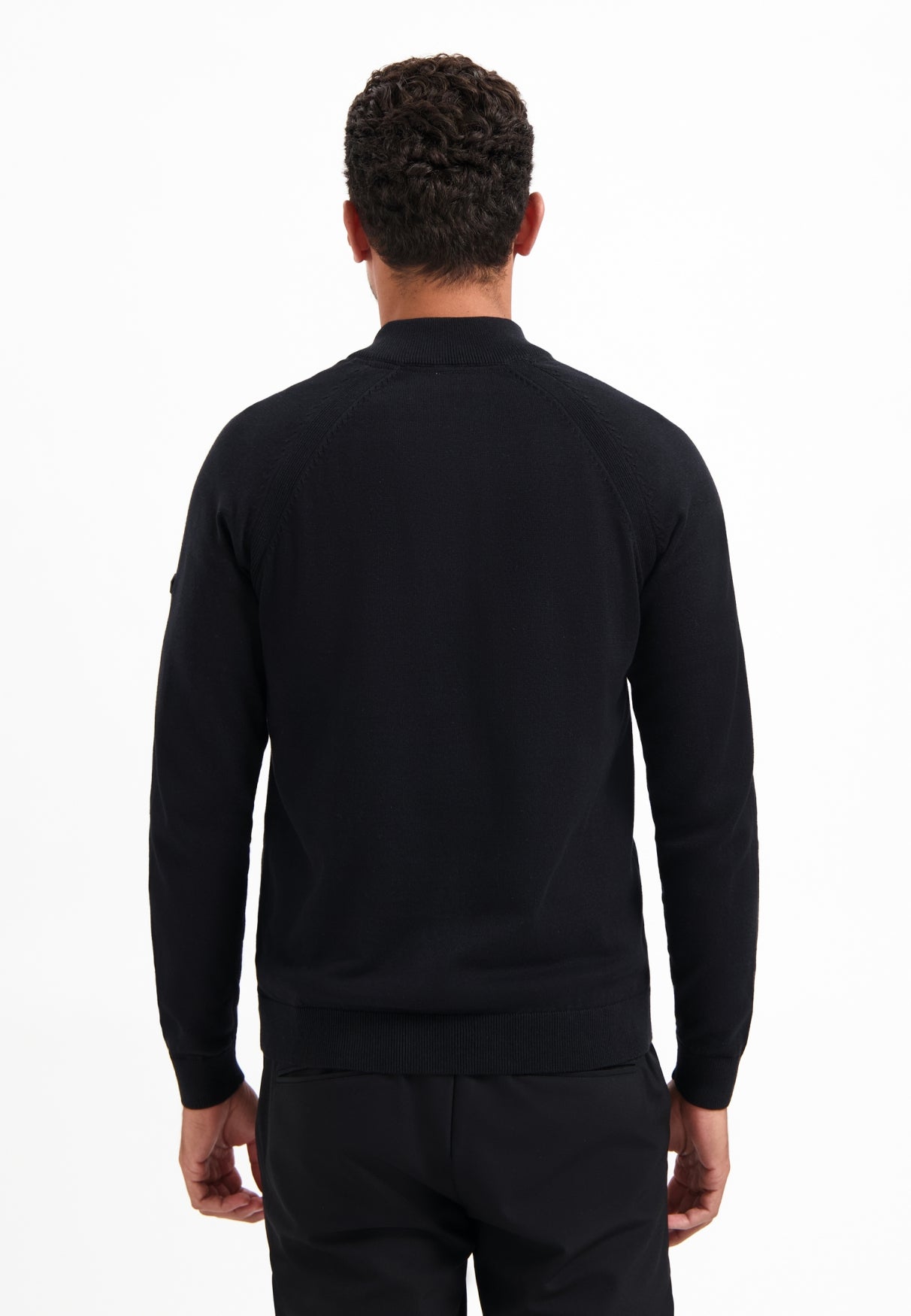 Half-zip jumper | Black