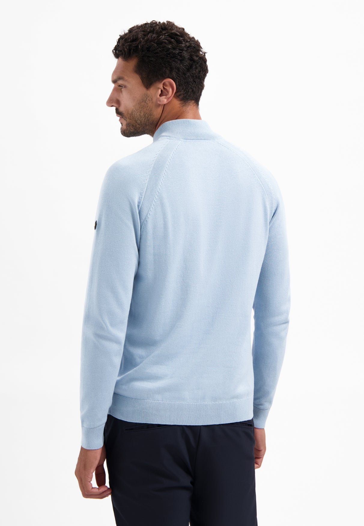 Half-zip jumper | Dusty Blue