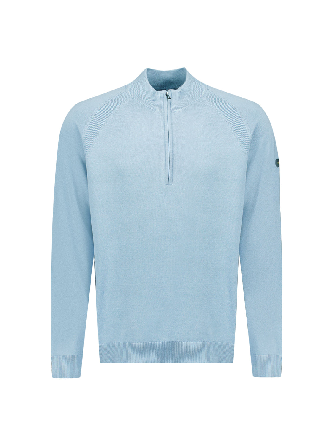 Half-zip jumper | Dusty Blue
