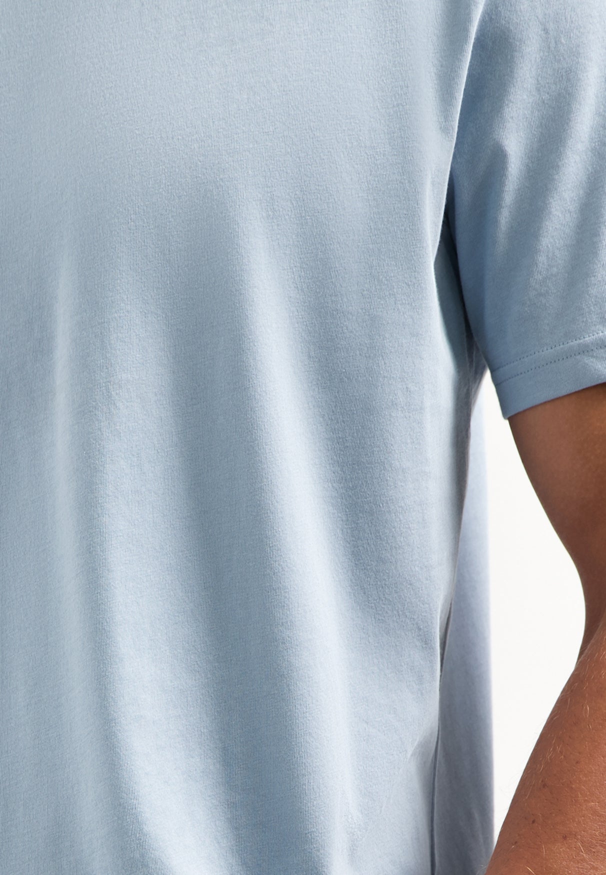 Crewneck T-shirt | Dusty Blue