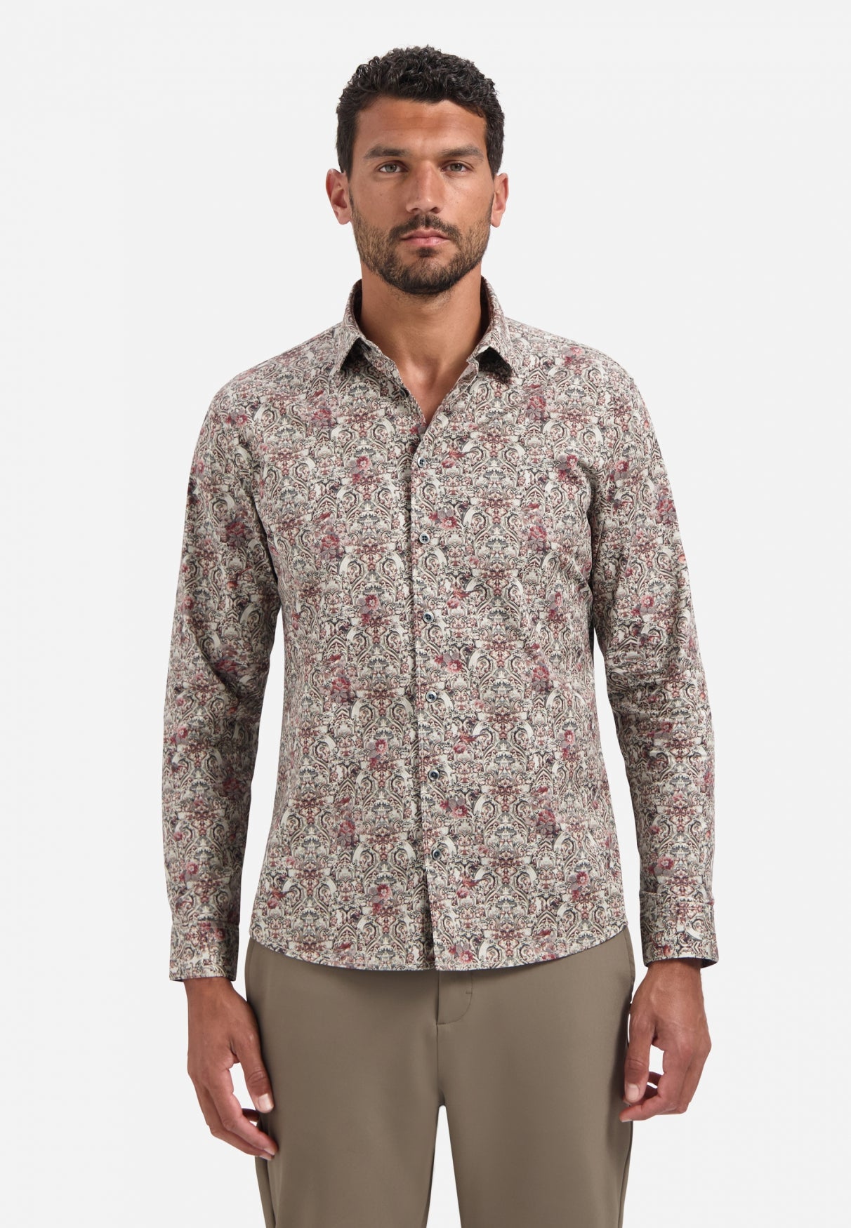 Printed shirt | Dark Grey
