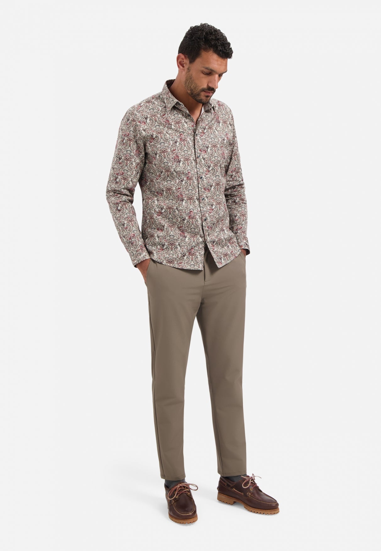 Printed shirt | Dark Grey