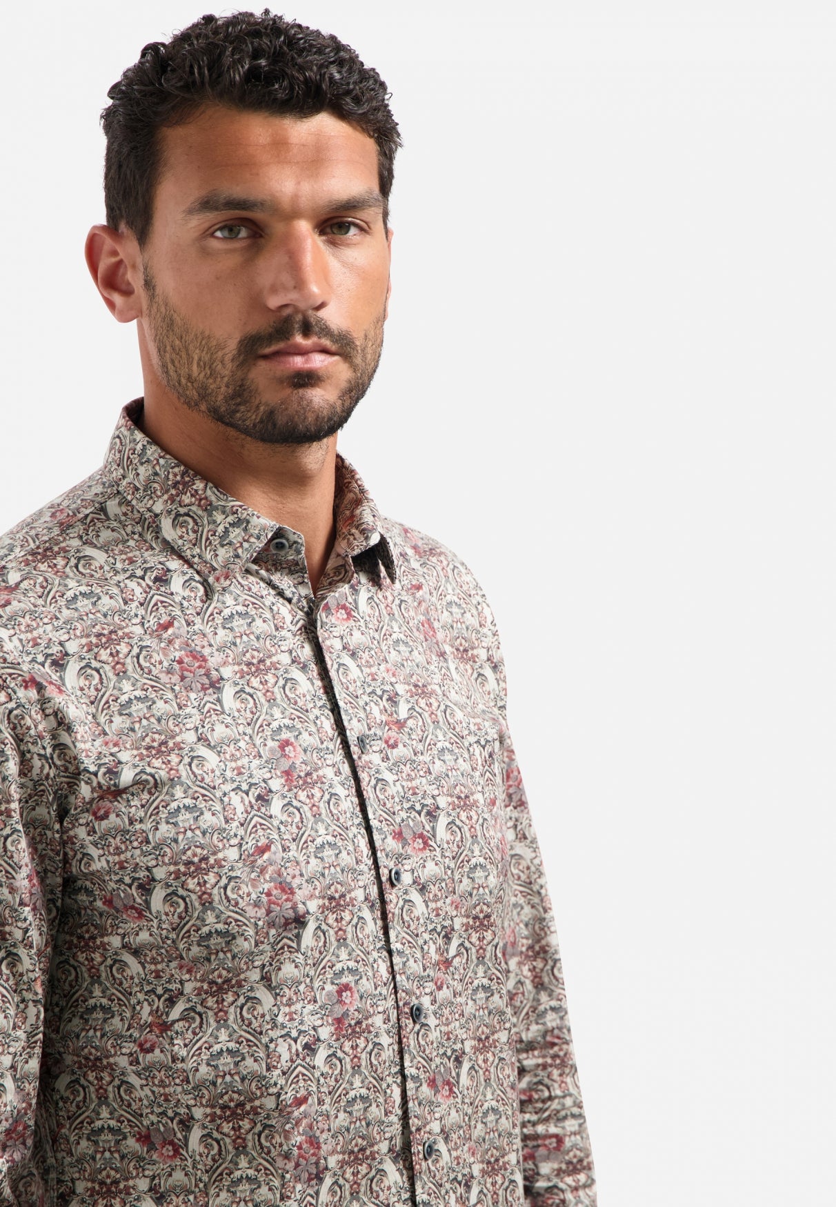 Printed shirt | Dark Grey