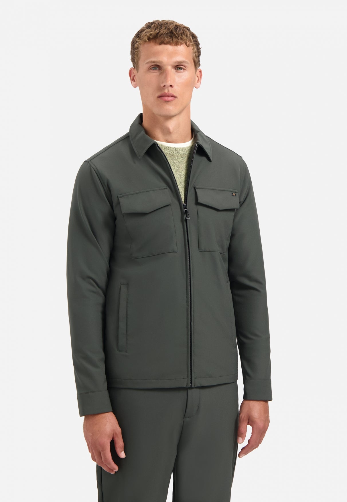 Sedoc travel overshirt | Dark Steel