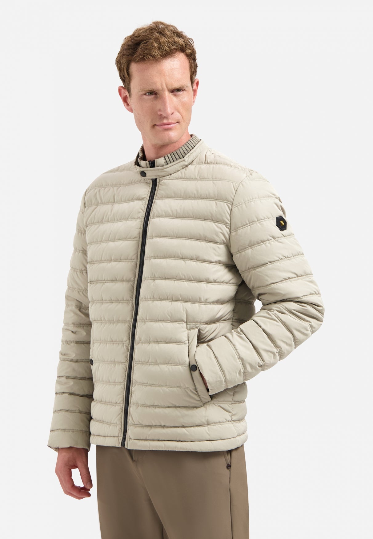 Puffer jacket | Stone