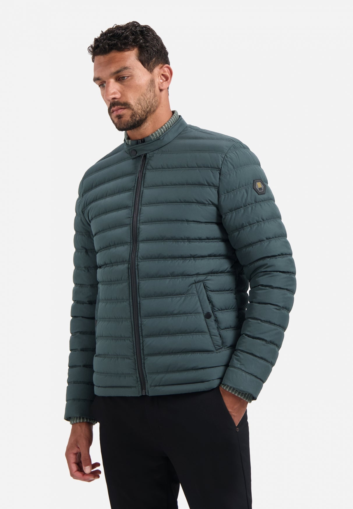 Puffer jacket | Dark Steel