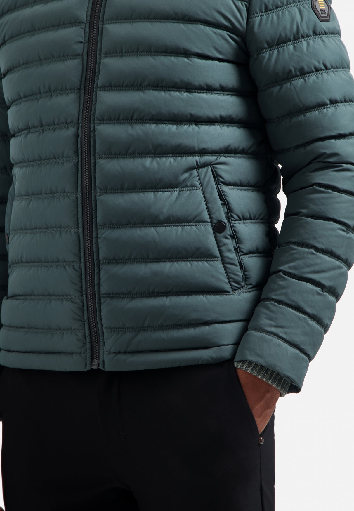 Puffer jacket | Dark Steel