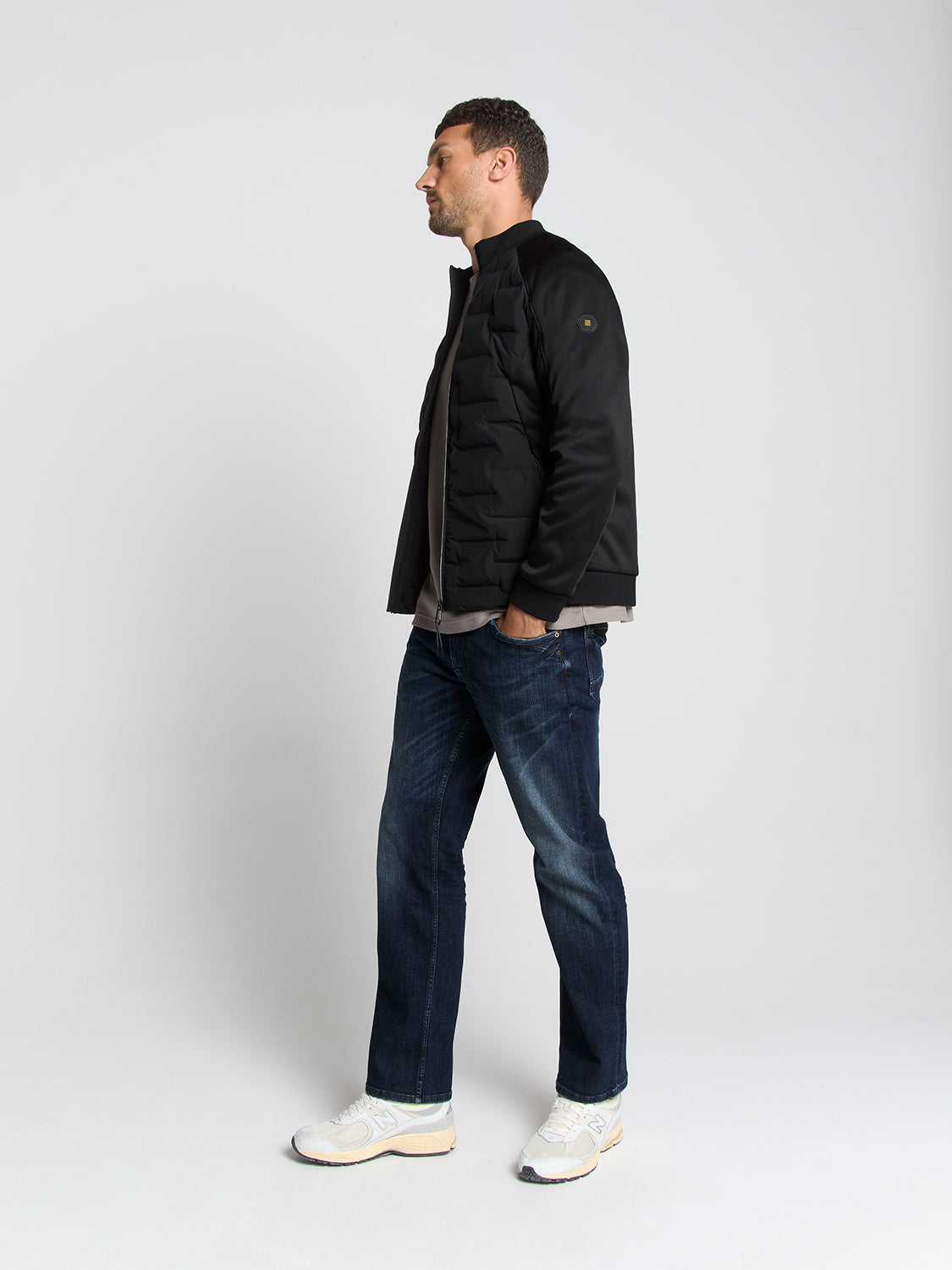 Black comfortable jacket