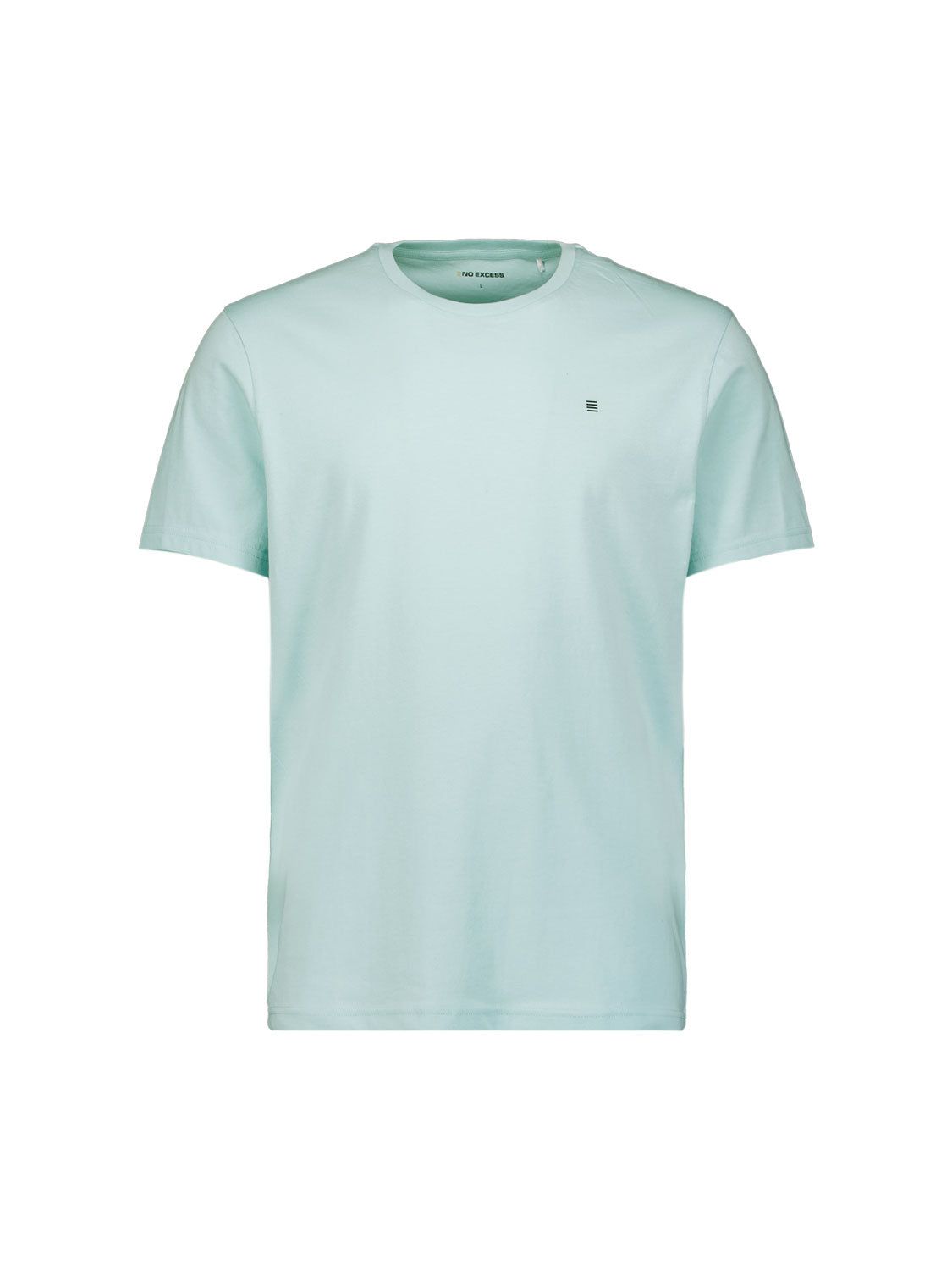 T-shirt met ronde hals | Arctic Blue