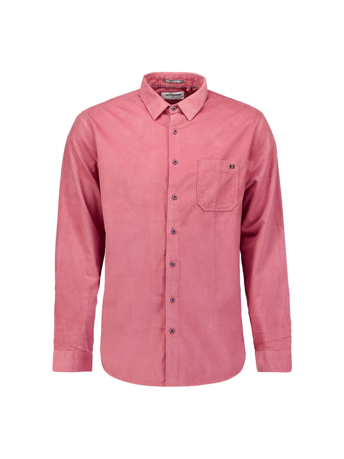 Corduroy overhemd | Old Pink