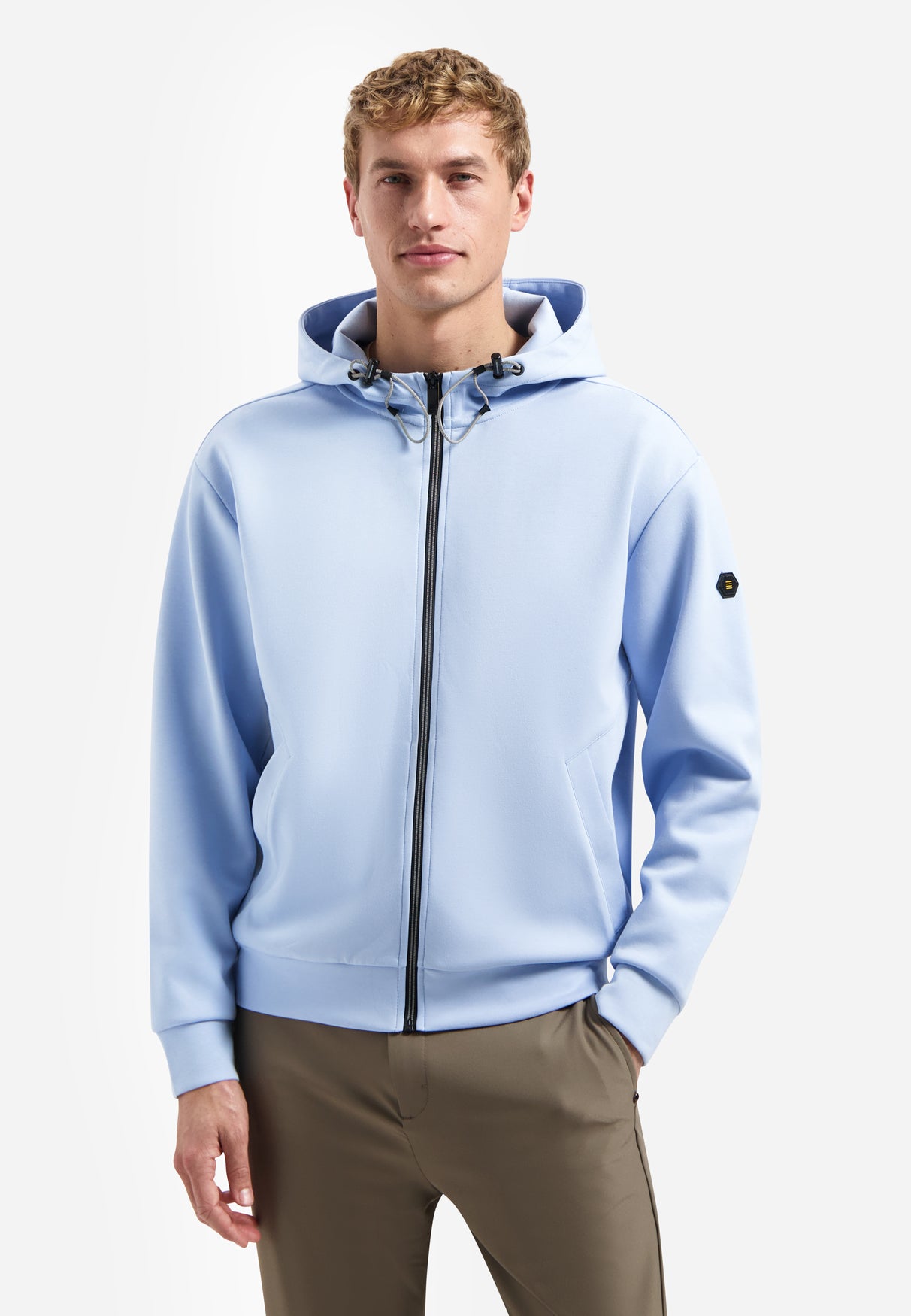 Sweatshirt met capuchon Blauw