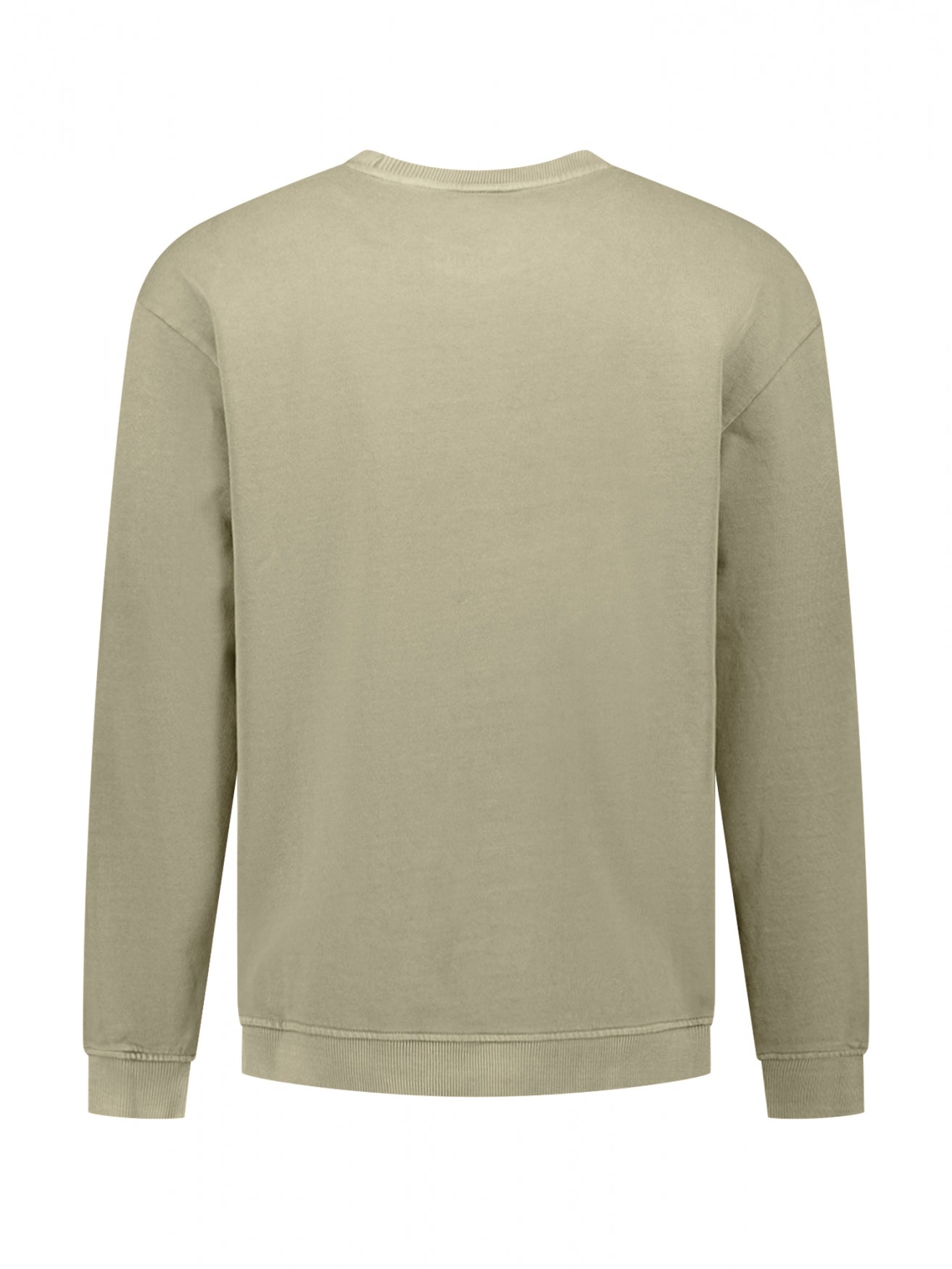 Garment-dyed sweater | Taupe