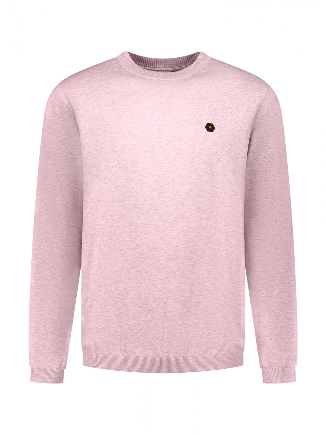 Gemêleerde sweater | Light Mauve