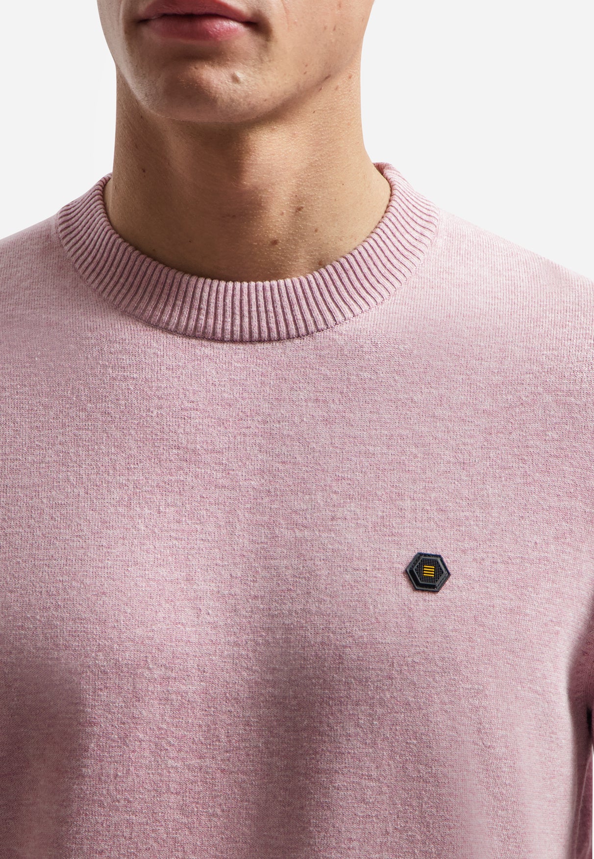 Gemêleerde sweater | Light Mauve