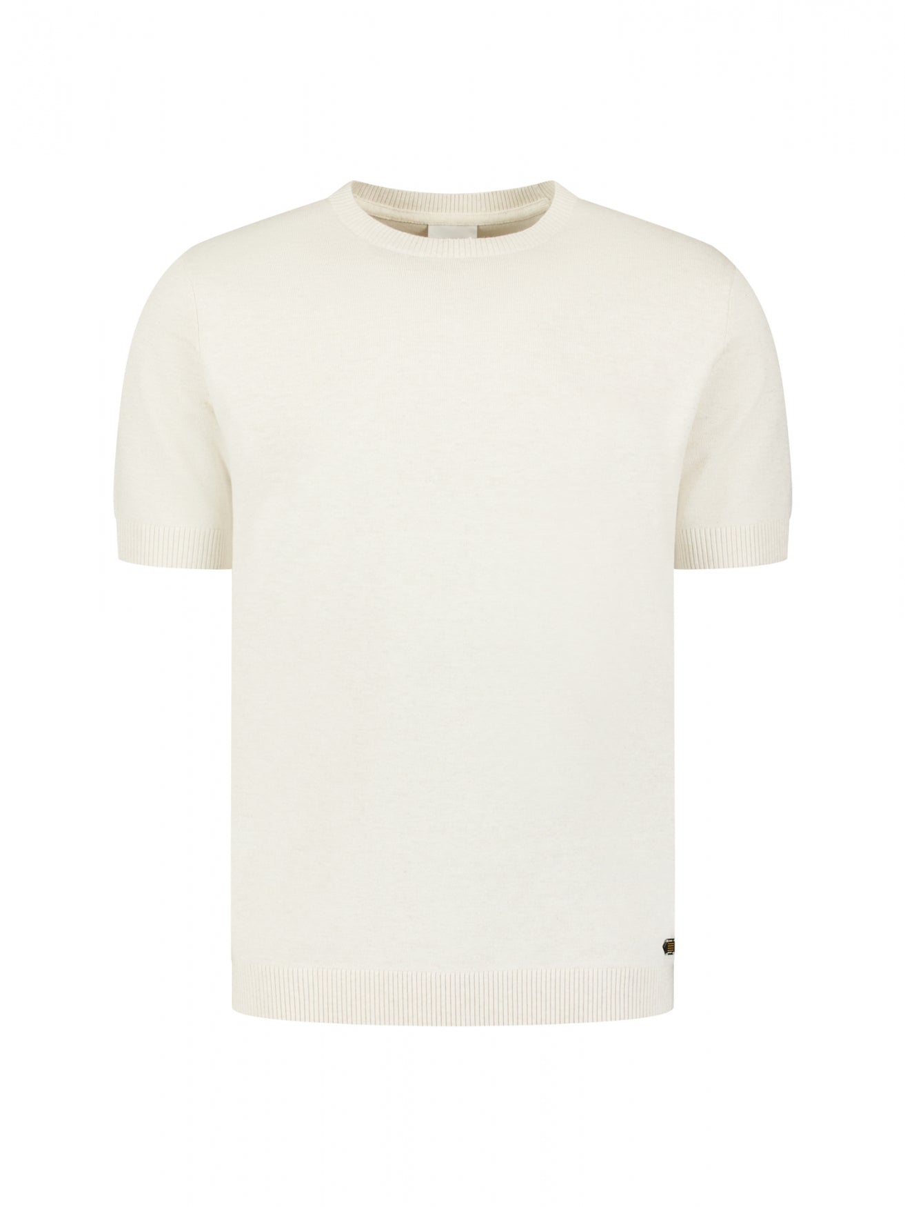 Gebreid T-shirt | Kit Melange