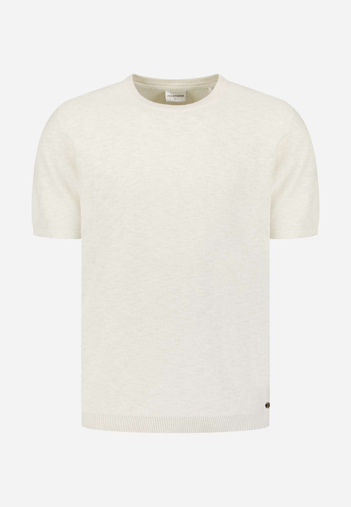 Gebreid slub T-shirt | Kit