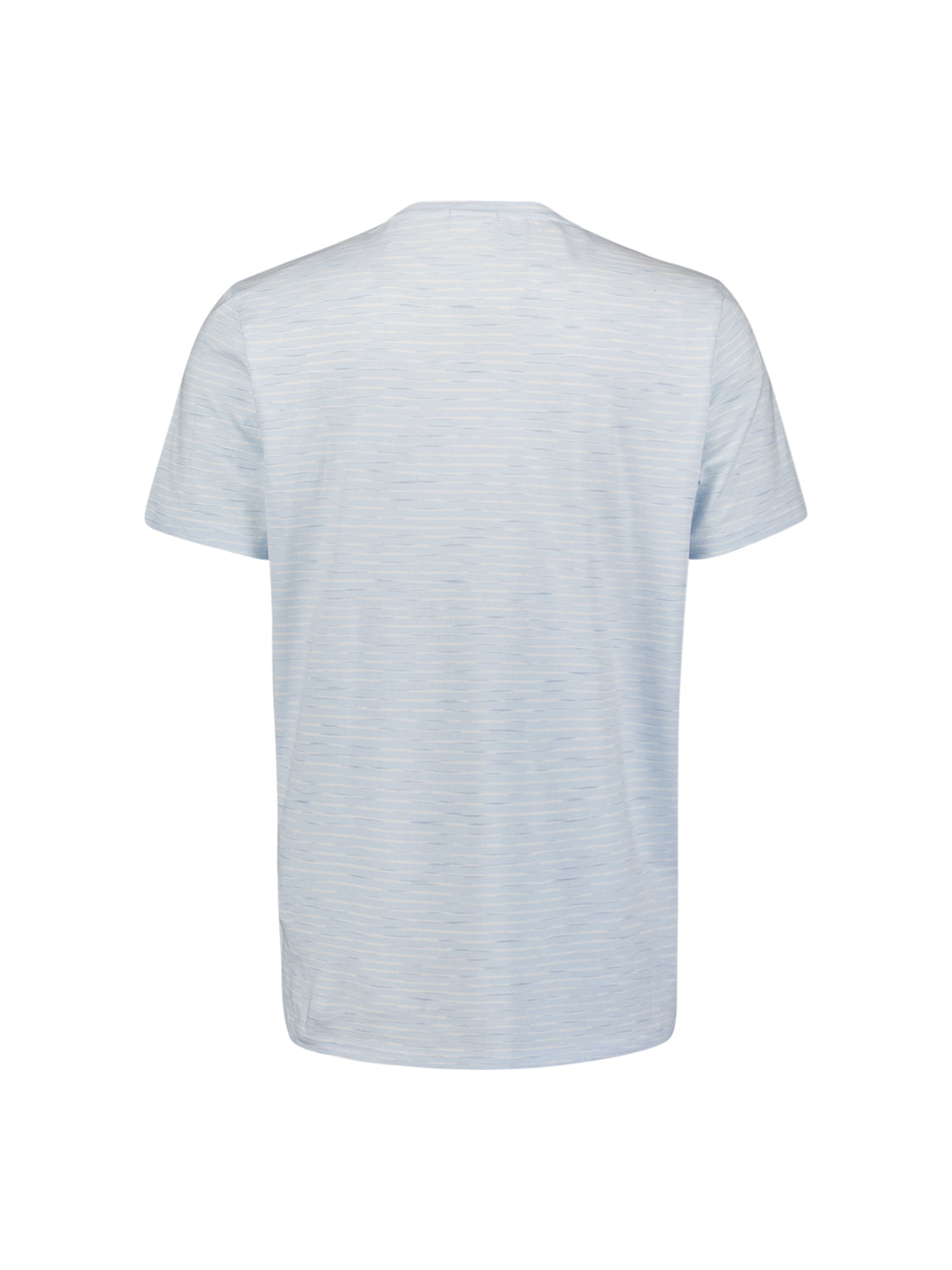 Gestreept T-shirt met ronde hals | Sky