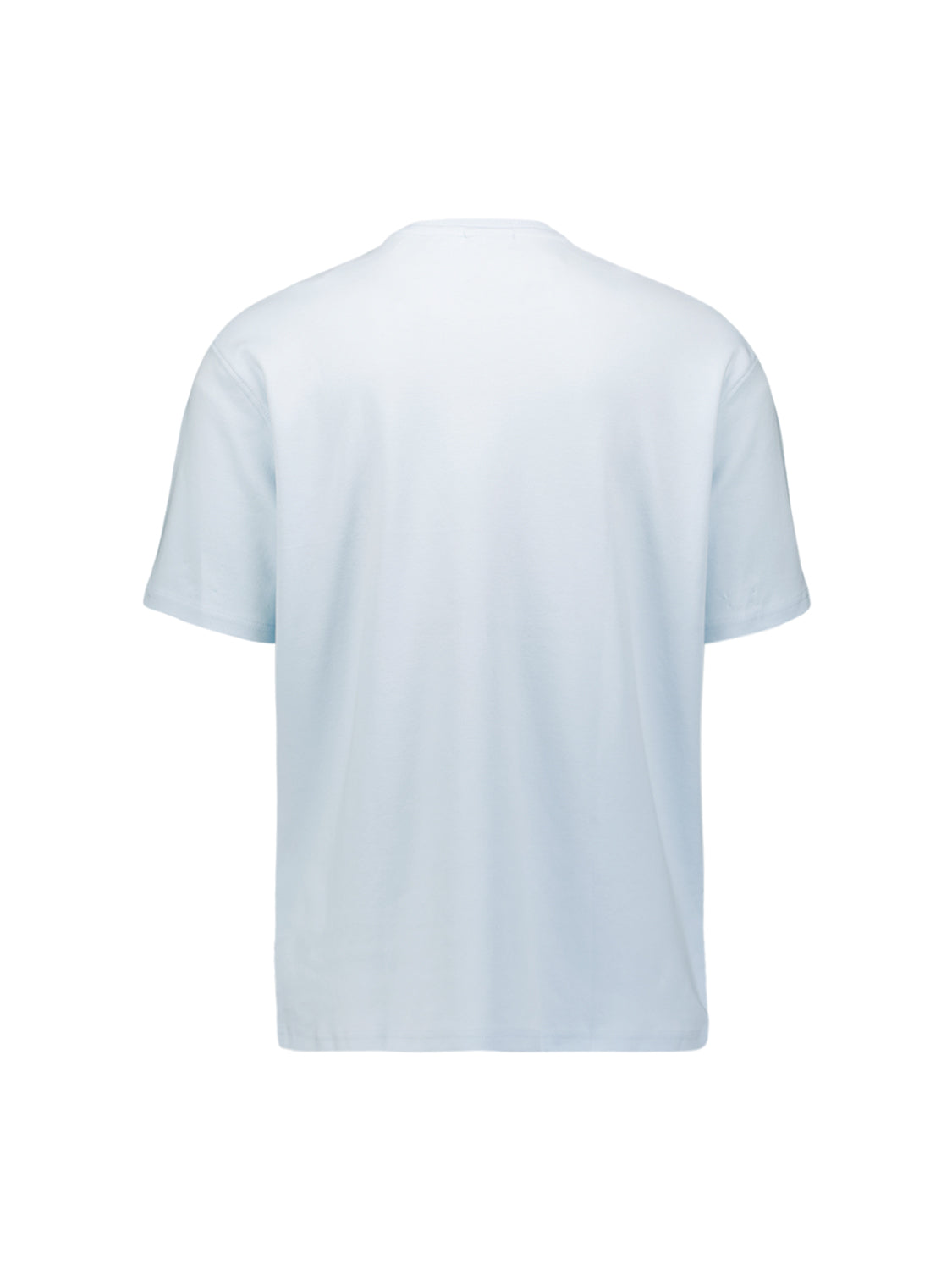 Interlock T-shirt met ronde hals | Sky