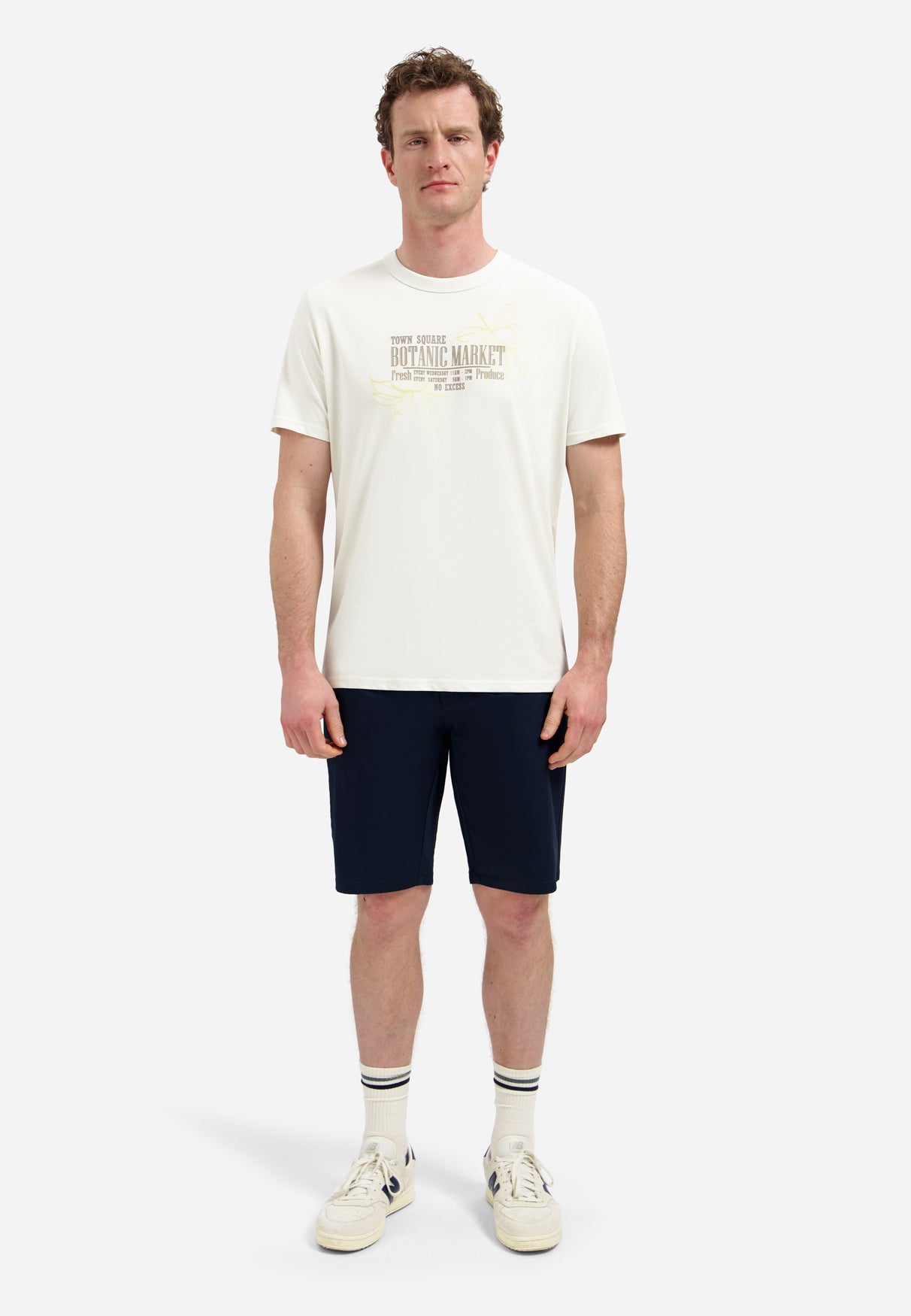 Artwork T-shirt met ronde hals | Kit