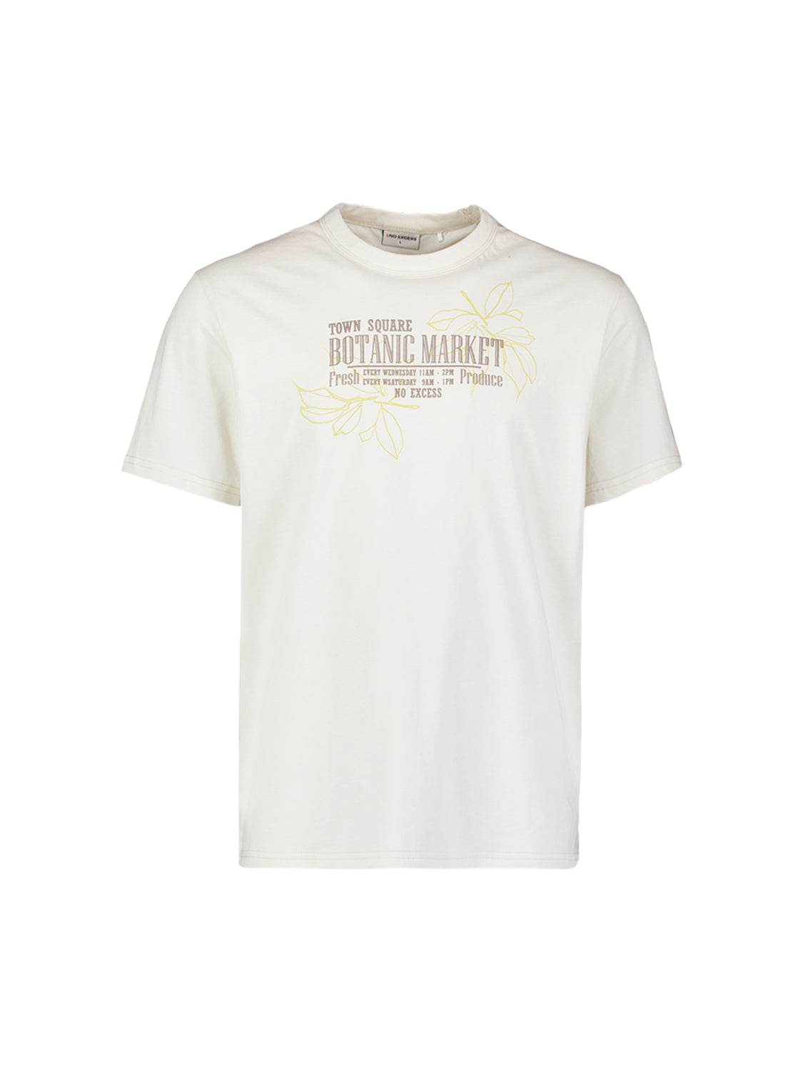 Artwork T-shirt met ronde hals | Kit