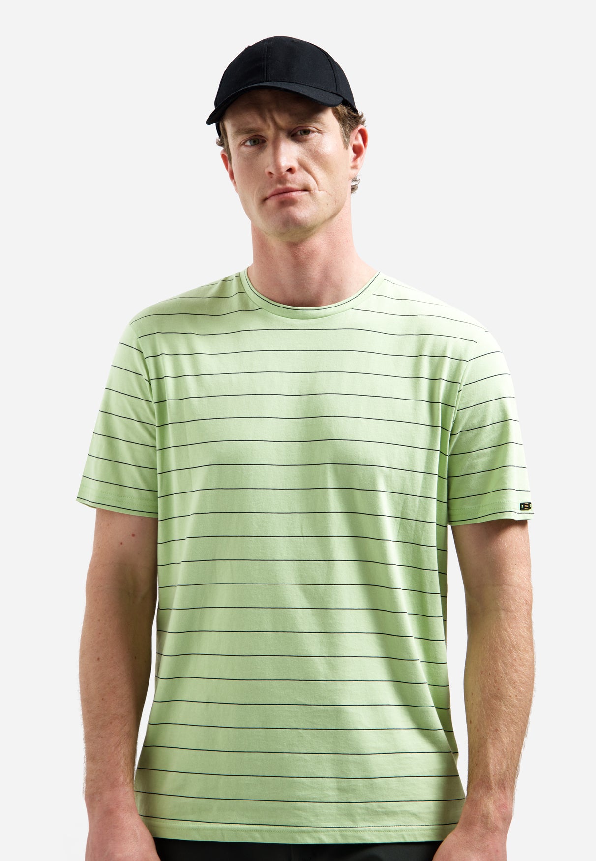 Gestreept T-shirt | Green